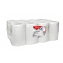 Towels made from recycled paper, in the roll, OFFICE PRODUCTS Mini, 2-ply, 50 m, 12 pcs, white