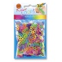 RUBBER LOOPS bands, eight-shaped, 500 pcs, assorted colours
