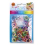 RUBBER LOOPS bands, 600 pcs, assorted colours