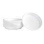 Plastic plate, OFFICE PRODUCTS< diameter 22cm, 100 pieces, white, Disposable Tableware and Napkins, Cleaning & Janitorial Supplies and Dispensers