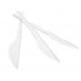 Plastic knife, OFFICE PRODUCTS, 17 cm, 100 pieces, white