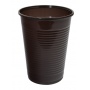 Plastic cup, OFFICE PRODUCTS, thermal, 200 ml, 100 pieces, brown