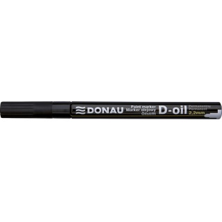 Oil marker DONAU (D)-Oil, round, 2.2 mm, black