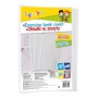 School exercise book cover, GIMBOO, crystal, A5, 150 micron., transparent clear