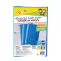 School exercise book cover, GIMBOO, crystal, A5, 150 micron., blue