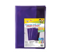 Okładka na zeszyt GIMBOO, krystaliczna, A4, 150mikr., fioletowa