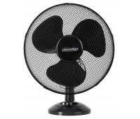 Wentylator MESKO, biurkowy, śr. 23cm, 45W, czarny