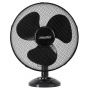 Wentylator MESKO, biurkowy, śr. 23cm, 45W, czarny, Wentylatory, Wyposażenie biura