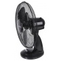 Wentylator MESKO, biurkowy, śr. 23cm, 45W, czarny, Wentylatory, Wyposażenie biura