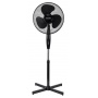 Wentylator MESKO, stojący, śr. 40cm, 90W, czarny, Wentylatory, Wyposażenie biura