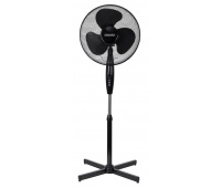 Wentylator MESKO, stojący, śr. 40cm, 90W, czarny