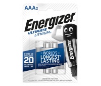 Bateria ENERGIZER Ultimate Lithium, AAA, L92, 1,5V, 2szt.