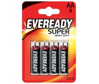 Bateria EVEREADY Super Heavy Duty, AA, R6, 1,5V, 4szt.