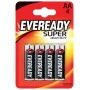Bateria EVEREADY Super Heavy Duty, AA, R6, 1,5V, 4szt.