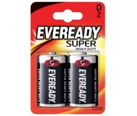 Bateria EVEREADY Super Heavy Duty, D, R20, 1,5V, 2szt.