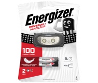 Latarka czołowa ENERGIZER Headlight Universal 3 Led + 3szt. baterii AAA, czarna