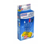 ZESTAW 4 MARKERY DO TABLIC DONAU D-SIGNER B + GABKA (7372904-99PL)