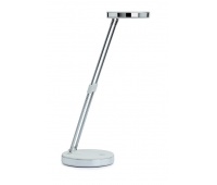 Lampka LED na biurko MAULpuck, 5W, składana, biała