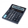 Kalkulator biurowy DONAU TECH, 12-cyfr. wyświetlacz, wym. 203x158x31 mm, czarny, Kalkulatory, Urządzenia i maszyny biurowe