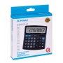 Office calculator DONAU TECH, 12 digits. display, dim. 136x134x28 mm, black