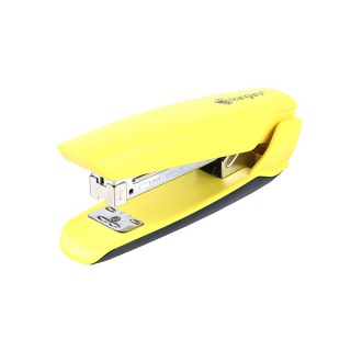 Stapler KANGARO Nowa-45, staples up to 25 sheets, plastic, in a PP box, yellow