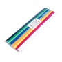 GIMBOO crepe paper, roll, 50x200cm, 10 pcs, mix of colors