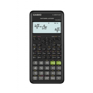 Scientific calculator CASIO FX-82ESPLUS-2, 252 functions, 77x162mm, black, box, Calculators, Office appliances and machines