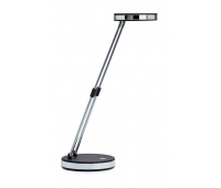 Lampka LED na biurko MAULpuck, 5W, składana, czarna