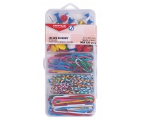 Zestaw biurowy (pinezki i spinacze) OFFICE PRODUCTS, mix 135szt.