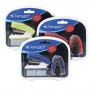 Stapler KANGARO Trendy-45M/Z3 + staples and staple remover, staples up to 15 sheets, blister, assorted colours