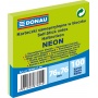 Self-adhesive pad, DONAU, 76x76mm, 1x100 sheets, neon, green