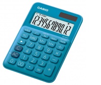 Kalkulator biurowy CASIO MS-20UC-BU-BOX, 12-cyfrowy, 105x149,5mm, box, niebieski