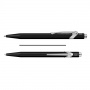 Długopis CARAN D'ACHE 849 Classic Line, M, czarny z czarnym wkładem, Długopisy, Artykuły do pisania i korygowania