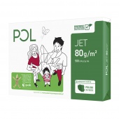 Copier paper POL JET, A4, class A, 166CIE, 80 gsm, 500 sheets