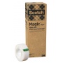 Office tape SCOTCH&reg; Magic&trade; (900-1933-9), 66% plant-based adhesive, matte, 19mm, 33m, 9 pcs, Office tapes, Small office accessories, EKO-CERT