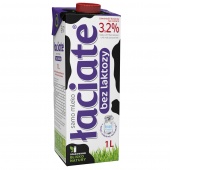 Milk ŁACIATE, lactose-free 3,2%, 1 l