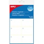 APLI labels for freezer, pad, 10 sheets, 60 labels, white