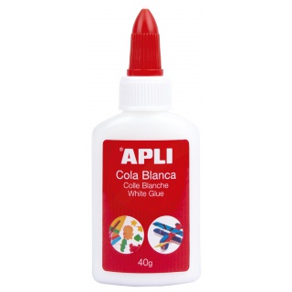 APLI liquid glue, 40g, white