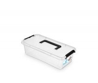 Pojemnik do przechowywania MOXOM Simple box, 6l, z rączką, transparentny