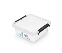 MOXOM Simple box storage container, 2l, transparent