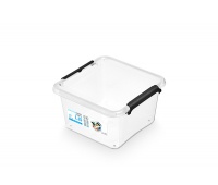 MOXOM Simple box storage container, 1.15l, transparent
