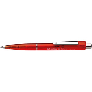 Długopis automatyczny SCHNEIDER Optima, Express 735, M, czerwony, Długopisy, Artykuły do pisania i korygowania