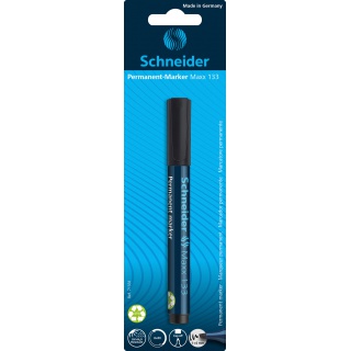 Permanent marker SCHNEIDER Maxx 133, beveled, 1-4mm, blister, black