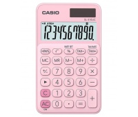 Kalkulator kieszonkowy CASIO SL-310UC-PK-B, 10-cyfrowy, 70x118mm, różowy