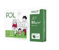 Papier ksero POL JET, A3, klasa A, 166CIE, 80gsm, 500ark.