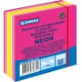 self-adhesive cube, DONAU, 76x76mm, 1x400 sheets, neon-pastel, mix of pink