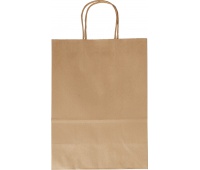 KRAFT gift bag, paper, 24x12x31 cm, 125g / m2, brown