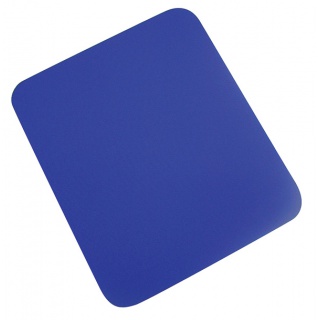 Padded mouse pad Q-CONNECT, 22x26 cm, blue, Ergonomics, Computer accessories, Office equipment