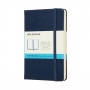 MOLESKINE Classic P Notebook, 9x14 cm, dotted, hard cover, sapphire blue, 192 pages, blue