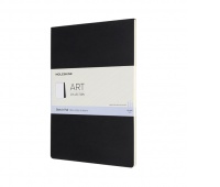 Art Sketch Pad Album MOLESKINE A4 (21x29,7 cm), 48 stron, czarny